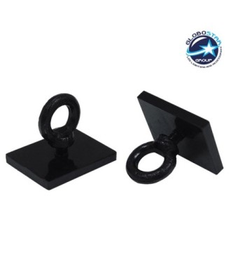 ΣΕΤ 2 Τεμαχίων Γάντζοι Στηρίγματος Πινακίδας LED GloboStar 91112